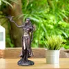 Den grekiska gudinnan Plouto Lucky Statue Goddess Sculpture Desktop Figurine Home Decoration Angel figur Harts Sculpture 240122