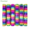 Window Stickers 12inch Rainbow Gradient Självhäftande vinyl HTV Rolls Bundle för Cricut Silhouette Cameo Diy Litering Film Dekorativ