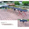 Portable Foldable Table Camping Outdoor Furniture Computer Bed Tables Picnic 6061 Aluminium Alloy Ultra Light Folding Desk 240125