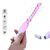 Plug Anal Vibrateur Anus Pull Perles Fesses Érotique Massage De La Prostate Stimulateur G Spot Vibrateurs Godes Sex Toys pour Hommes Femme 240202