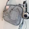 Avondtassen Y2K Vintage Denim Handtas Leuke Casual Mode Chase Star Pain Bag 2024 Lente Designer Luxe Vierkant