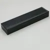 箱を見る黒い長方形PUマテリアル長いパッケージングボックスの絶妙なギフト