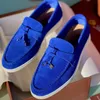 Spring Cowhide Versatile Womens Casual Genuine Leather Plus Size Lovers Shoes Loafers Womens Sneakers 240129