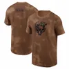 T-shirt Chicago''bears''Brown Men Men Youth 2023 Salute to Service Club Pullover Blue