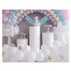 Party Decoration Iron Cylinder Wedding Props Cake Birthday Dessert Table Creative Column Display Shelf