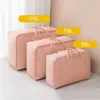 Large Capacity Clothes Storage Bag Dustproof Bedding Storage Waterproof Wardrobe Organizer Quilt Pillow Cabinet Organizer 240129