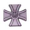 Broches Bundeswehr Veteranenabzeichen Badge Retro Cross Revers Pin Duitse Strijdkrachten Veteraan Medaille Broche