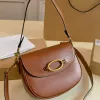 brown shoulder bag small saddles letter designer bag luxurys handbags solid leather crossbody bags purses designer woman handbag womens cross body bag