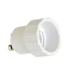 Arbetsklänningar 10st GU10 till E14 Socket Base Halogen CFL glödlampa Lampadapterkonverterare för belysningstillbehör