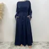 Этническая одежда Femme Musulman Бриллианты Абая для женщин Дубай Турция Кафтан Исламское платье Ид Рамадан Марокаинский кафтан Мусульманские платья Абая