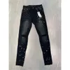 Paarse jeansbroeken Jean damesjeans met rechte pijpen, laagbouw broek Recht ontwerp Retro streetwear casual joggingbroek Denim cargo hippe zwarte broek