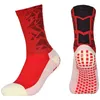 Men's Socks Fashion Outdoor Sports Running Compression Athletic Football Soccer Basketball Anti Slip With Grips