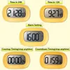 Cronometro digitale da cucina Timer Sveglia Cifre grandi in grassetto 12/24 ore Conto alla rovescia Conto alla rovescia280i