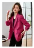 Women's Suits Formal Uniform Styles Blazers Feminino For Women Long Sleeve OL Professional Ladies Office Jackets Coat Outwear Tops