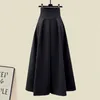 Work Dresses Autumn And Winter Women's Set 2024 Korean Short Fashionable Top Shows Slim Waist Versatile Half Skirt Two Piece