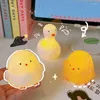 Luzes da noite luz bonito silicone animal pato lâmpada led para bebê crianças criança quarto iluminação decorativa