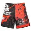 Mma joker engraçado luta esportes shorts treinamento abrangente praia ginásio jujutsu muscular corrida muay thai