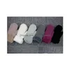 Gants d'hiver en laine douce pour femmes, mitaines de conception simple, couleur pure, grâce au poignet, Veet 6 couleurs, 10 pièces, livraison directe, mode Acce Dh8Yx