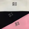 Женские футболки Miumiuss, летняя футболка для женщин, одежда, футболка с вышивкой букв и бисером, с круглым вырезом, с короткими рукавами, Femme, свободный повседневный укороченный топ