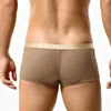 Unterhosen Tauwell 2024 Unterwäsche Männer Boxer Mesh Atmungsaktive Sexy Niedrige Taille Boxershorts Boxer Für Mann