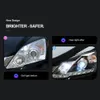 Per Honda CR-V CRV Gruppo faro a LED 07-11 Lampada anteriore Luce di marcia diurna Streamer Indicatori di direzione Accessori auto Fascio abbagliante