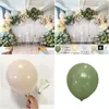 Party Decoration 146 st avokado Green Balloon Garland Arch Kit Double Skin Set Wedding Birthday Party Decorations Baby Shower Helium D DHN1A