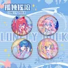 Broschen BOCCHI THE ROCK Abzeichen Pins Anime Ijichi Nijika Kita Ikuyo Frauen Brosche Mode Cosplay Kawaii Für Tasche Zubehör Geschenke