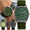 Armbandsur Soki Men Watches Nylon Strap Quartz Armtwatcheh Waterproof Military Sports Watch Wrist Relogio Masculino