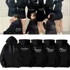 Kvinnors hoodies kpop y2k två gånger japan misamo turné berör inte långärmad unisex sweatshirt zip-up lös printe pullover rock överdimensionerad