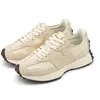 327 chaussures de course hommes femmes designer 327s baskets nuage sel de mer vintage beige marron daim imprimé léopard noir blanc orange hommes femmes formateurs décontracté