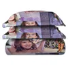 Bedding Sets Millie Bobby Brown Duvet Set Bed Three-Piece Animation/Animal/Singer All Available Home Household Quilt