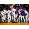 2024 Custom LSU Baseball Jersey College NCAA Giovanni Digiacomo Daniel Cabrera DJ Lemahieu Aaron Nola Alex Bregman Gausman Beloso du High