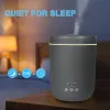 Luftfuktare ultraljuds luftfuktare för sovrum hem 2.2l stor toppfyllning skrivbord luftfuktare med tre dimslägen 360 ° munstycke super tyst