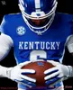 2024 Custom XS-6XL NCAA Kentucky Wildcats Football Jersey 13 Devin Leary 12 Kaiya Sheron 1 Ray Davis 9 Tayvion Robinson 4 Jutahn Mcclain H High High