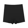 Calcinha feminina 2024 sem costura spandex gelo seda segurança shorts calças mulheres sob saia roupa interior respirável sem curling boxers para