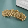 Fermagli per capelli Girasole Margherita Clip Accessori tiara vintage Fascino da donna Forcina da sposa di lusso Gioielli di moda Regalo per feste Commercio all'ingrosso