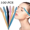 100 STUKS Groothandel Kleine Professionele Wenkbrauwen Trimmer Vrouwelijke Eye Brow Mes Gezicht Haar Remover Tool Voor Vrouwen 240131