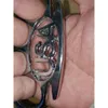 Four Finger Self-defense Buckle Tiger Hand Brace Fist Zinc Alloy Material Sturdy and Wear-resistant Usa-2 CALV