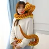 240 cm peluche Cobra poupée en peluche jaune vert Simulation serpents jouet réaliste Animal décorer garçons jouets filles présent 240118