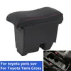 Interior Accessories For Toyota Yaris Cross Armrest Box Suv Central Store Retrofit USB Charging Car
