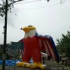 wholesale New Design Inflatable Eagle Cartoon Model Cute Flying Animal With Air Blower for Parade/Pasture Decoration