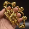 Goat Skeleton Finger Ring Four Fingers Tiger Buckle Guard Festival Hand Martial Arts Practice Fist V0IR