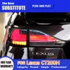 Feu arrière de frein et de stationnement arrière pour Lexus CT200H CT200, ensemble de feu arrière LED 11-16, clignotant, pièces automobiles