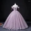 Robes de soirée exquise Bow robe de soirée Appliques paillettes longueur de plancher robes de bal élégant femme Banquet princesse formelle