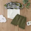 Ensembles de vêtements pour bébés garçons de 0 à 3 ans, vêtements décontractés à manches courtes, hauts et Shorts, tenues d'été deux pièces