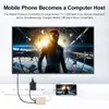 В 1 USB Type C к HDMI-совместимому адаптеру для зарядки 3.0 Концентратор USB-C для Mac Air Pro HUAWEI Samsung