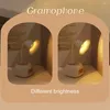 Night Lights Adjustable Brightness Volume Light Vintage Phonograph Soft Music Glow Design Lamp For Home