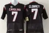 College South Carolina Gamecock Football Jersey In Stock 7 Jadeveon Clowney 21 Marcus Lattimore 14 Connor Shaw Stitched Jersey Embroidery H High igh