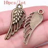 Charms Materials Vintage Jewelry Making Supplies Angel Wing