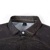 Casual shirts voor heren Hawaiiaans T-shirt Raven Skull 3D bedrukt Y2K Hombre mode-shirt 1.26